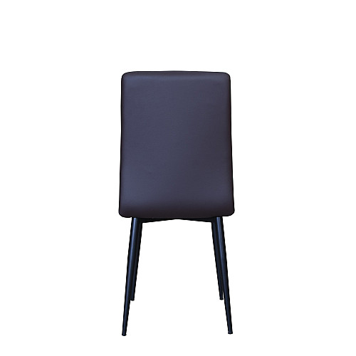 Стул Max's furniture Мичиган 02 Чорний/Темно-коричневий