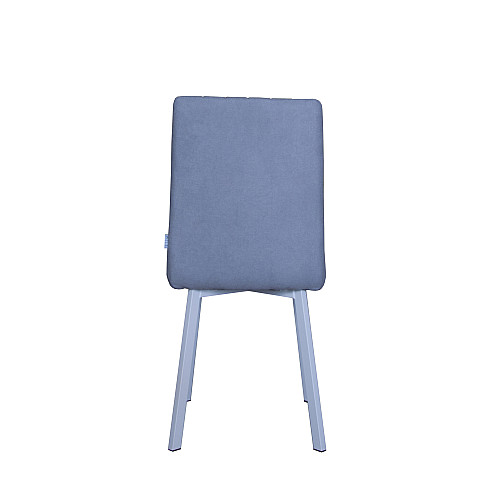 Стул Max's furniture Брайтон 01 Білий/Світло-сірий