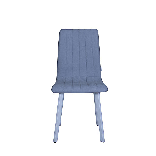 Стул Max's furniture Брайтон 01 Білий/Світло-сірий