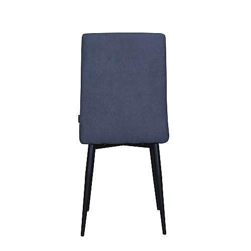Стул Max's furniture Брайтон 02 Чорний/Темно-сірий