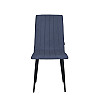 Стул Max's furniture Брайтон 02 Чорний/Темно-сірий