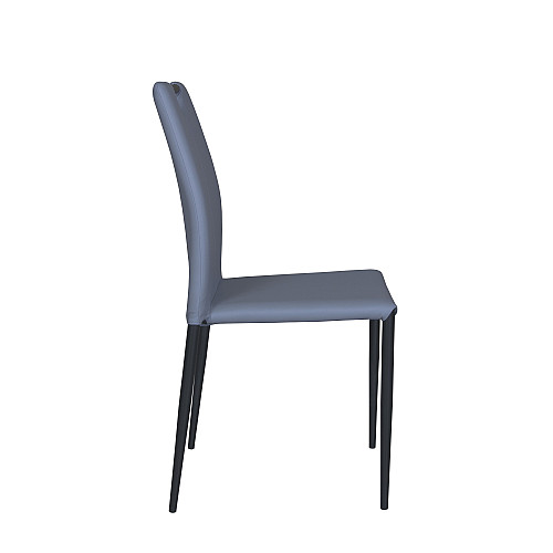 Стул Max's furniture Денвер Черный/Светло-серый