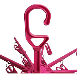 Вішалка карусель на 16 прищепок Рожева HMD 107-10228048