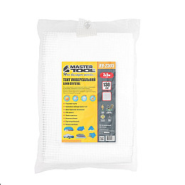 Тент MASTERTOOL LENO CRYSTAL 3х5 м 130 г/м² Білий (89-2305)