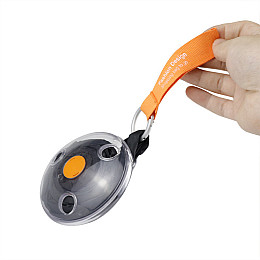 Сумка-шоппер складна в брелоку для покупок багаторазова ShoppingStyle Чорна (IBH047B)