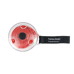 Сумка-шоппер складна в брелоку для покупок багаторазова ShoppingStyle Червона (IBH047R)