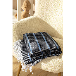 Плед Lanavitta 22170240 Сакура 140*200 Темно-синій (2000990162236)