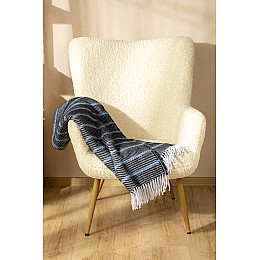 Плед Lanavitta 22170240 Сакура 140*200 Темно-синій (2000990162236)