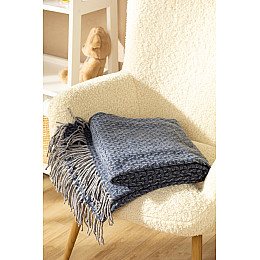 Плед Lanavitta 22430253 Бамбук 140*200 Синій (2000990162267)