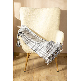 Плед Lanavitta 21211237 Доппіо 140*200 Сірий (2000990162311)