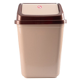 Контейнер для сміття Violet House 0099 20 л BROWN-CAPPUCCINO (6924580)