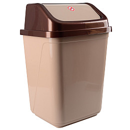 Контейнер для сміття Violet House 0099 20 л BROWN-CAPPUCCINO (6924580)