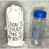 Бутилка для води My Bottle з чохлом 500 мл прозора/синя 500-500