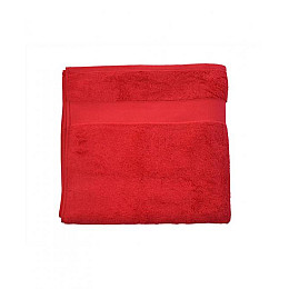 Махровое полотенце Прованс Soft 50х90 см Красный (1613)