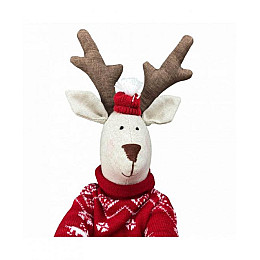 Интерьерная игрушка Прованс Олень Deer Joe 45 см Разноцветный (2077)