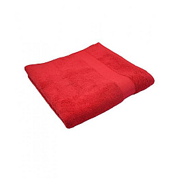 Махровое полотенце Прованс Soft 70х140 см Красный (1614)