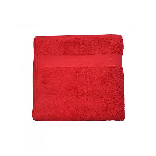 Махровое полотенце Прованс Soft 70х140 см Красный (1614)