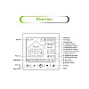 Терморегулятор сенсорный для теплого пола Smarthouse М2 Белый (050694)