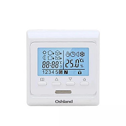 Терморегулятор для теплого пола Oshland М6 Белый (050695)