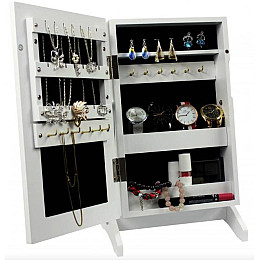 Шкафчик для украшений Chomik SOFIA настольный белый