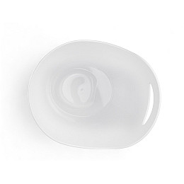 Ведро для льда с одной ручкой из полистирола белое One Chef 5 л