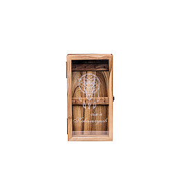 Коробочка из дерева для хранения ключей ecoWalnut 342x180x82 мм