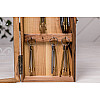 Шкатулка на стену для хранения ключей ecoWalnut 409x180x82 мм
