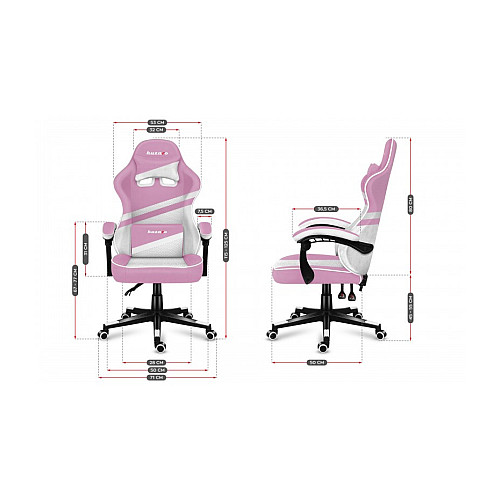 Комп'ютерне крісло huzaro Force 4.4 Pink