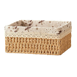 Плетена кошик для зберігання з лози 18,5х12,5х10 см ANbeauty (AN0103432)