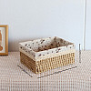 Плетеная корзина для хранения из лозы 26х20х11 см ANbeauty (AN0103434)