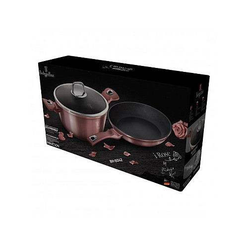 Набор посуды 3 предмета Berlinger Haus I-Rose Edition (BH-6042)