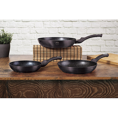 Набор сковородок Berlinger Haus Metallic Line Carbon Pro Edition (BH-6903)