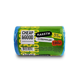 Пакети для сміття Cheap&Good 35 л 100 шт (9312)