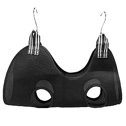 Гамак Lesko DT-641 для грумінгу M Чорний (12485-76268)