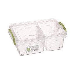Контейнер пищевой AL-PLASTIK Twin 0,5 л 16,2х11,2х6,4 см АЛ 18