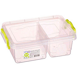 Контейнер харчовий AL-PLASTIK Twin 0,5 л 16,2х11,2х6,4 см АЛ 18