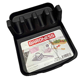 Підставка для кухонних аксесуарів 18х13,5 см Baroness 10036 чорний