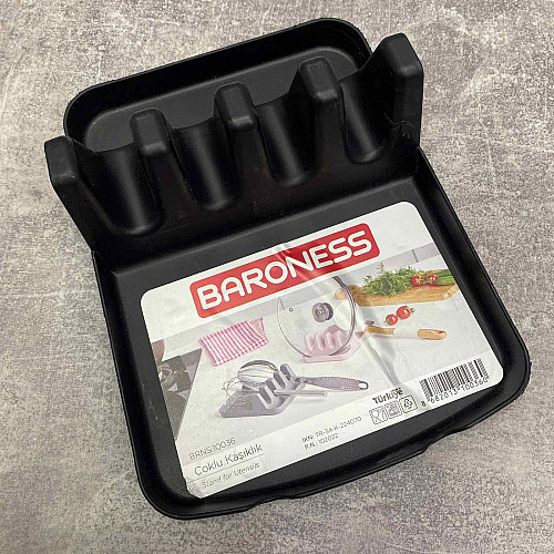 Подставка для кухонных аксессуаров 18х13,5 см Baroness 10036 черный
