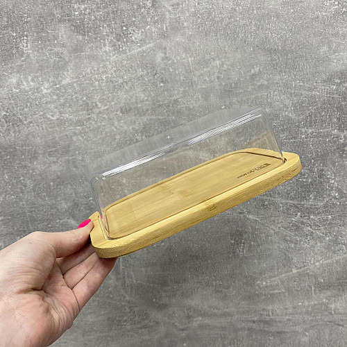 Маслянка з кришкою 19х12,5х6 см Eurogold 7893/7016102490