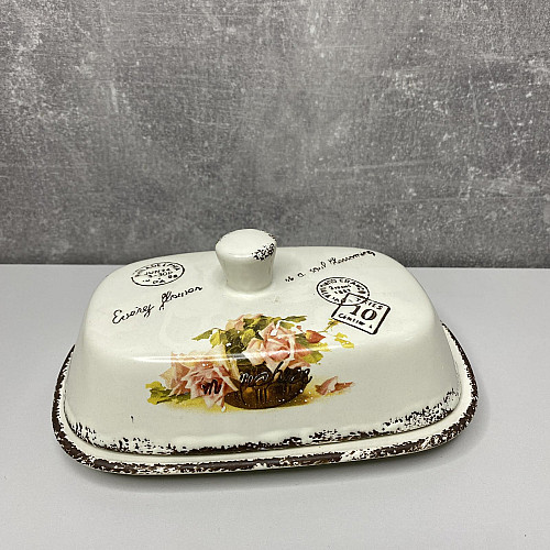 Масленка керамическая 18,5х13х8 см Maestro MR-20050-45