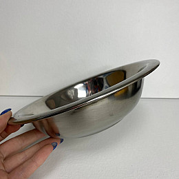 Миска супова з нержавіючої сталі 20 см A-PLUS 0904