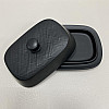 Масленка керамічна 18,8х12,9х7,5 см Maestro MR-20001-45 Black