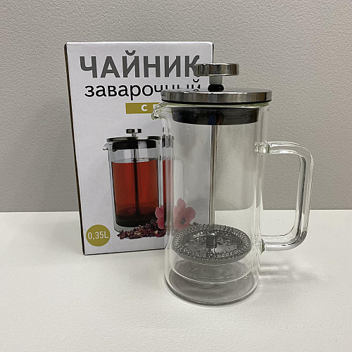 Френч-пресс стеклянный 350 мл S&T 9154
