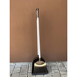 Совок со щеткой Stenson 330 ТЕ Темно-коричневый