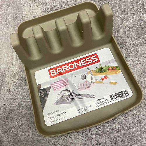 Подставка для кухонных аксессуаров Baroness 10036 18х13,5 см Бежевый