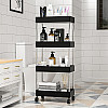 Этажерка A-PLUS 400SR 40х12,3х87,2 см Черный