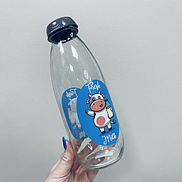 Бутылка стеклянная Interos S-108 Fresh 1000 мл