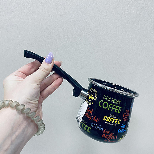 Эмалированная турка Coffee Interos 4060 0,6 л 22892