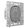 Реле для одноклавишного выключателя Ajax LightCore 1-gang vertical 301112