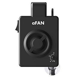 Вентилятор для охолодження акваріумів Collar AquaLighter aFAN з вбудованим термодатчиком до 100 л Чорний (15279)